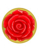 Kink - plug anal dorado rosa roja talla l