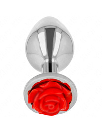 kink - plug anal rosa roja talla m