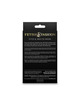ns novelties - fetish fashion pasamontaÑas aperutra de ojos y boca nylon blanco