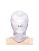 ns novelties - fetish fashion pasamontaÑas completo con cremallera nylon blanco