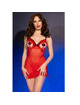 Chilirose - cr 4832 babydoll red s/m