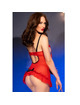 Chilirose - cr 4832 babydoll red s/m