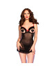chilirose - cr 4832 babydoll black s/m