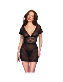 Babydoll Chilirose Lilian Preto