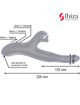 ibiza - two dragons double vibrator black