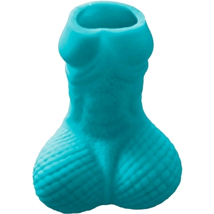 diablo picante - blue penis shot glass