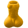 diablo picante - yellow penis shot glass