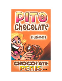 Caixa de Chocolate Diablo Picante Pénis 6 un