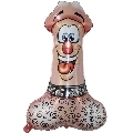diablo picante - globo de fiesta forma pene sado