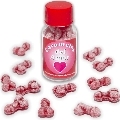 diablo picante - 12 caramelos del amor forma pene fresa/cereza