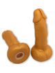Diablo picante - hucha forma pene 22,5 cm dorado