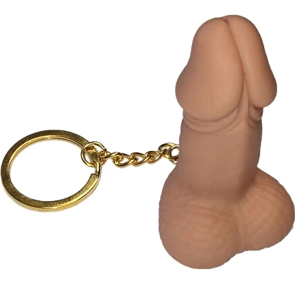 diablo picante - penis shaped keychain ??flesh