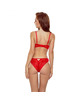 passion - denelia set thong + bra red s/m