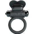 Cockring Pretty Love Duplo Rabbit com Vibração Preto