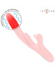 intense - rosalia vibrador multifunciÓn 3 en 1 rojo