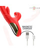intense - rosalia vibrador multifunciÓn 3 en 1 rojo