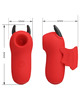 Estimulador de Clitóris Pretty Love Mini Magic Devil Vermelho