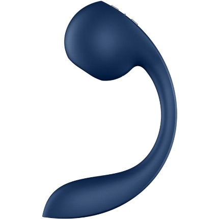 satisfyer - pro+ wave 4 estimulador punto g air pulse aplicaciÓn gratuita azul oscuro