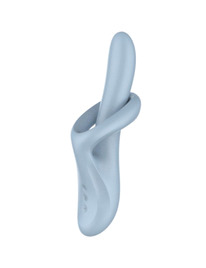 satisfyer - heat flex 4 heat effect vibrator 12 vibrations blue