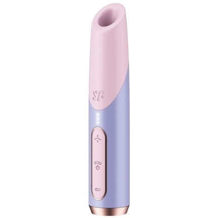 satisfyer - bold kiss estimulador clÍtoris por ondas rosa / violeta