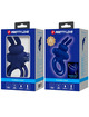pretty love - darey doble anillo vibrador rabbit azul