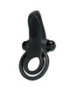 pretty love - doble anillo vibrador + estimulador clÍtoris 10 vibraciones negro
