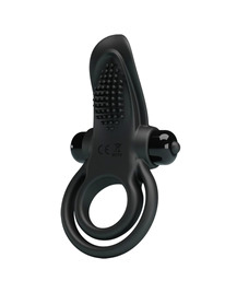 Cockring Pretty Love Duplo Preto