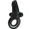 Cockring Pretty Love Duplo Preto