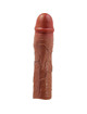 pretty love - stevenson funda pene con extensiÓn de 7.6 cm mulato