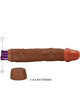 Baile - bob vibrador realÍstico 22.5 cm mulato