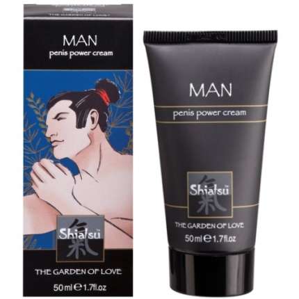 Creme Estimulante Masculino Shiatsu™ Penis Power Cream 50 ml,352056