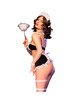 chilirose - cr 4846 maid costume s/m