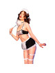 chilirose - cr 4846 maid costume s/m