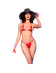 chilirose - cr 4840 micro bikini rojo s/m