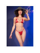 chilirose - cr 4840 micro bikini rojo s/m