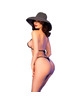 chilirose - cr 4840 micro bikini negro s/m
