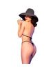 chilirose - cr 4840 micro bikini negro s/m