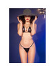 chilirose - cr 4840 micro bikini negro s/m