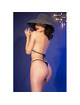 chilirose - cr 4840 micro bikini negro s/m