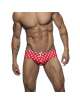 Sunga Addicted Stars Brief Vermelho,500107