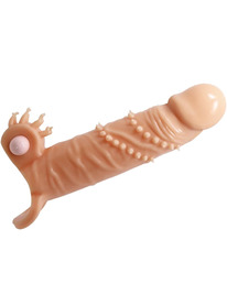 pretty love - connor funda para pene + estimulador de clÍtoris natural