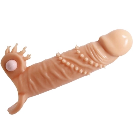 pretty love - connor funda para pene + estimulador de clÍtoris natural