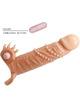Pretty love - connor penis sleeve + clitoris stimulator flesh