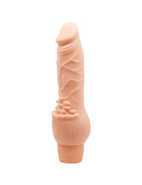 baile - barbara vibrador realÍstico 19.5 cm natural