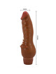 Baile - barbara vibrador realÍstico 19.5 cm mulato
