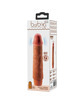 baile - jeff realistic vibrator 19.5 cm mulatto
