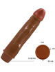 Baile - dwarf realistic vibrator 21 cm mulatto