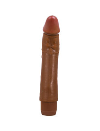 baile - dybbuk vibrador realÍstico 24 cm mulato