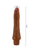 Vibrador Realístico Baile Dryad Castanho 25 cm