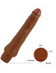 baile - dryad vibrador realÍstico 25 cm mulato